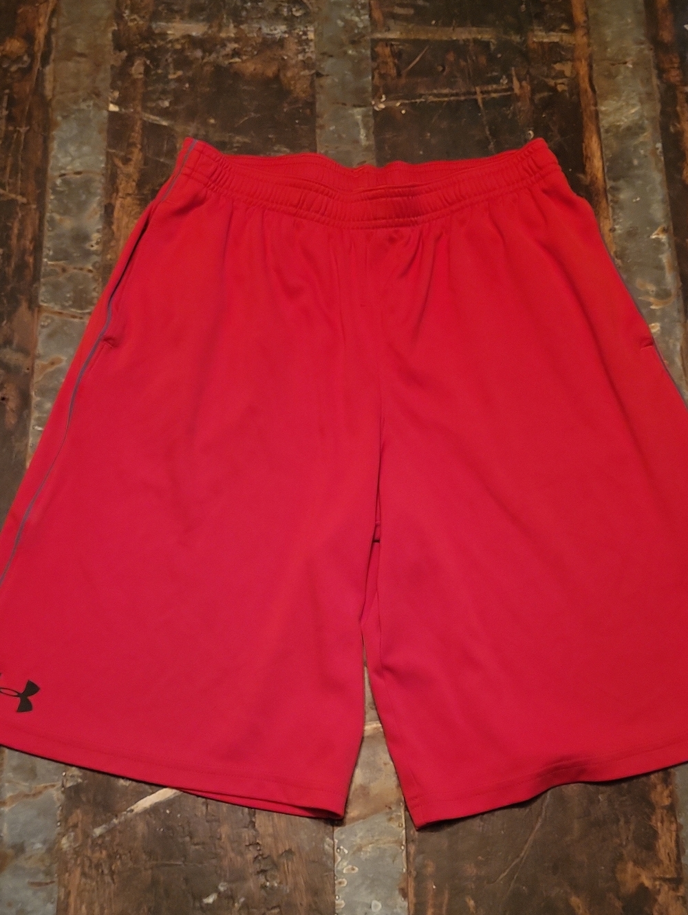 Under Armour Kids Bright Red Performance Shorts